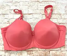 Elegant Coral Women's Bra 36D
