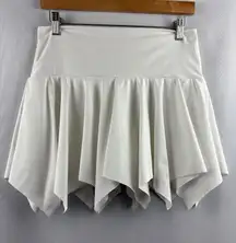 Women’s Halara Large White Ruffled Skort