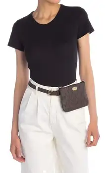 Michael Kors MK Logo Fanny Pack Belt