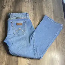 Wrangler Women's Denim Blue Boot Cut Jeans