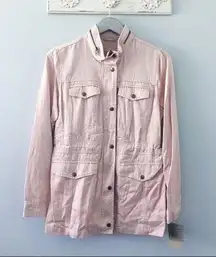 Levi Utility Jacket in Peach Blossom Pink NEW