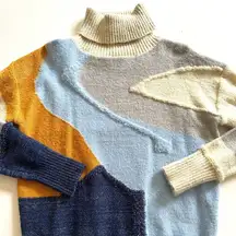 FRNCH  Colorblock MULTICOLOR‎ Sweater