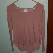 Old Navy Mauve Long Sleeve Tee