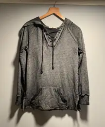 Front Tie Sweat Shirt 