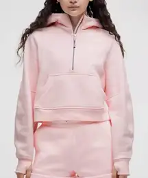 Light Pink Lululemon Scuba Quarter-Zip
