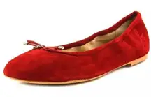 Sam‎ Edelman FELICIA red suede leather ballet flats
