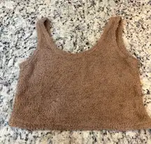 Better Together Chic Brown Women's Crop Top