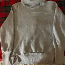 ALO Yoga Gray Cowl Neck Sweater