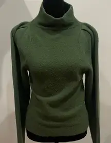 Dark Forrest Green Turtleneck Sweater xs