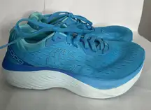 Topo Athletic W-Atmos Women's US 7 Road Running Shoes Sky Blue Lace-Up Sneakers