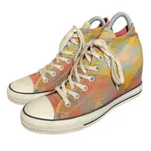 Converse Chuck Taylor All Star Lux X Missoni CT Hidden Heel Wedge Womens Sz 9