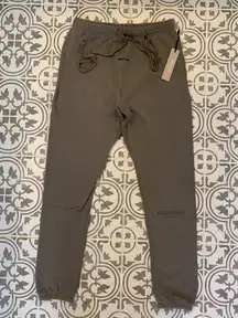 Fear Of God Essentials Charcoal Gray Sweatpants - Medium