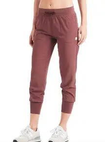 Vuori Summits Jogger Pants In Maroon Small