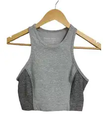 Outdoor Voices Athena Crop Top Gray Heathered Size XS