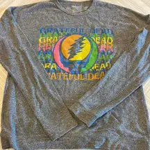 The Retro Brand Grateful Dead Colorful Gray Sweatshirt - Size S