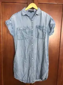 Velvet Heart Denim Shirt Dress Size S