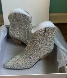 Betsey Johnson Boots Rhinestone