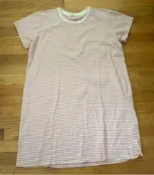 Marine Layer Striped T-Shirt Dress Size Large