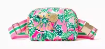 Lilly Pulitzer belt bag NEW Soleil Pink Perfect Poppy