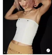 Zemeta Core Liner Tube Top Cream/White