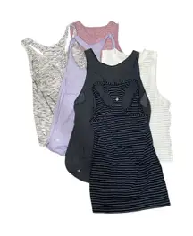 Lululemon Athletica Size 4-6 Top Lot Of 6 Tank Tops