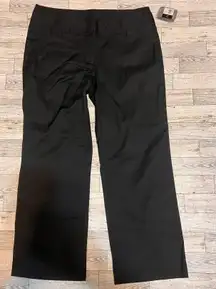 Mossimo Stretch Mid Rise Black Business Career Womens Size 6 NWT