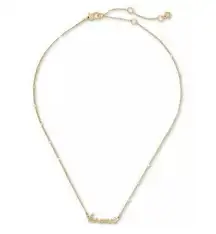 Kate Spade Gold-Tone Forever Pendant Necklace 16"