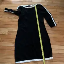 Chaps black dress