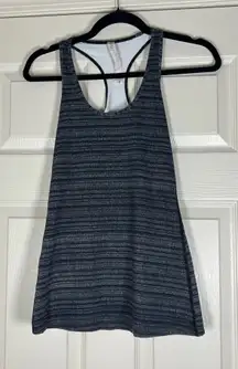 Lululemon Women’s Cool Racerback Black And White Size 4 EUC