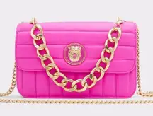 ALDO MWT- Bergamos fuchsia Crossover Bag