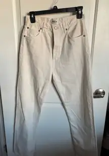 AGOLDE White Jeans straight Leg