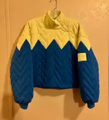 NWOT Free People Movement Zig Zag Pullover sz M