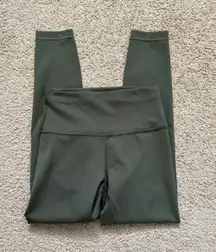 Lululemon Wunder Train High-Rise Tight 25" Dark Olive Size 6