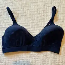 Target All In Motion Blue Polkadot Wireless Bra Size XL