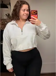 Abercrombie Cropped Quarter-Zip