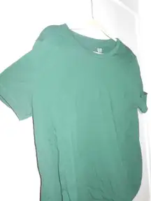 Gap Green Cotton T Shirt L