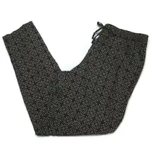 JOE FRESH Drawstring Stretch Waist Printed Pants