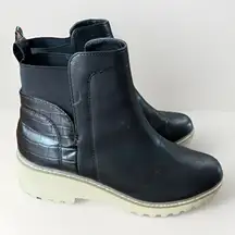 Dolce Vita Boots Chelsea Ankle Lug Sole Womens Size 10 Black Moto