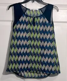 Collective Concepts women’s blouse - Size Medium Petite - Multicolored