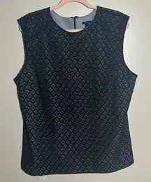 Ann Taylor Lace Sleeveless Career Top‎ | XL