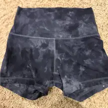 Lululemon Diamond Dye 4” Biker short size 6