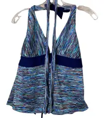 Boho Multi Colored Tankini Top