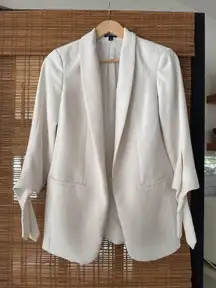 Express white blazer