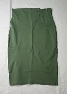Windsor Women's Pencil Skirt Stretch Green Olive Size‎ M