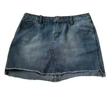 Refuge Blue Denim Mini Skirt Women's Size 4 | 14-4