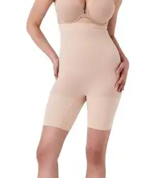 SPANX Seamless Sculpting High-Waisted Mid-Thigh Short Sz Large