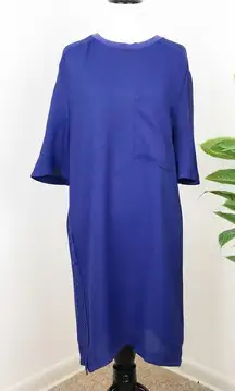 3.1 Phillip Lim‎ blue pocket tshirt dress