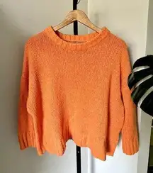 Orange Oversized Sweater