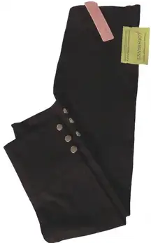 Romeo & Juliet Couture NWT Leggings w/Gold snap buttons