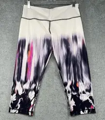 lululemon athletica Women's Cream and Black Leggings